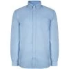 Bigdude Oxford Long Sleeve Shirt Light Blue Tall -Urban Fit Shop bd21sls01 07 lightblue 1 1