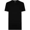 Bigdude Plain V-Neck T-Shirt Black Tall -Urban Fit Shop bd21t513 01 black 1