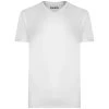 Bigdude Plain V-Neck T-Shirt White Tall -Urban Fit Shop bd21t513 04 whiite 1