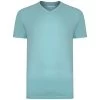 Bigdude Plain V-Neck T-Shirt Turquoise Tall -Urban Fit Shop bd21ts13 06 green 1