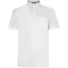 Bigdude Oxford Short Sleeve Shirt White Tall -Urban Fit Shop bdt81sls01 04 white web 1