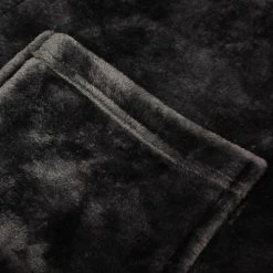 Bigdude Plain Fleece Dressing Gown Charcoal -Urban Fit Shop be73175d img 8914 2