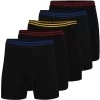 Bigdude 5 Pack Boxer Shorts Black -Urban Fit Shop boxer shorts 1