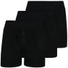 Bigdude 3 Pack Loose Boxer Shorts Black -Urban Fit Shop boxers 1