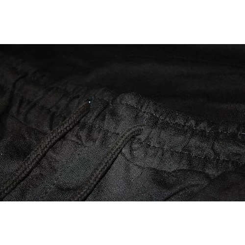 Bigdude Open Hem Loop Back Joggers Black 7 Bigdude Open Hem Loop Back Joggers Black - Image 5