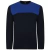 Bigdude Cut & Sew 2 Tone Long Sleeve T-Shirt Navy/Royal Blue Tall -Urban Fit Shop c5d8d48a bd23lts01 02 1.jpg20edited