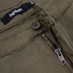 Bigdude Straight Cut Stretch Coloured Jeans Olive -Urban Fit Shop c91c0a7a img 7731