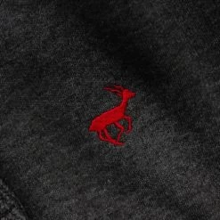 Bigdude Sherpa Lined Zip Hoody Charcoal -Urban Fit Shop caeaeb24 img 9282