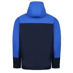 Bigdude Contrast Panel Showerproof Hooded Jacket Navy -Urban Fit Shop cb688597 bd22jck01 02 3