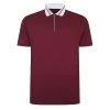 Bigdude Jersey Zip Polo Burgundy -Urban Fit Shop cc603994 bd22p12 10 burgundy 1