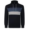 Bigdude Colour Block Hoody Navy