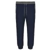 Bigdude Chunky Waistband Contrast Joggers Navy -Urban Fit Shop contrast joggers chunky bands navy front 1