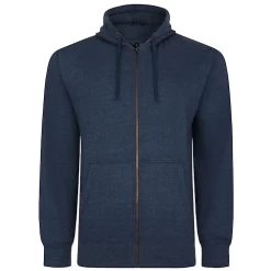 Bigdude Original Full Zip Hoody Dark Denim Tall