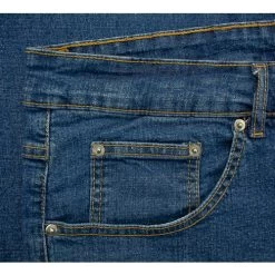 Bigdude Stretch Denim Shorts Mid Wash -Urban Fit Shop d0a2db79 img 7887