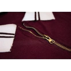 Bigdude Jersey Zip Polo Burgundy -Urban Fit Shop d1f5cc50 img 1705