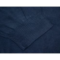 Bigdude Plain V-Neck Knitted Cardigan Navy -Urban Fit Shop d3779dbe img 4737