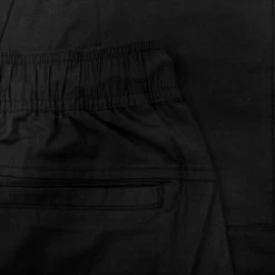 Bigdude Elasticated Waist Active Cargo Trousers Black -Urban Fit Shop d37b9258 bd22tr03204