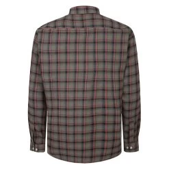 Bigdude Long Sleeve Check Shirt Grey -Urban Fit Shop d5160140 bd23ls20 03 2
