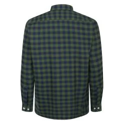 Bigdude Long Sleeve Check Shirt Green -Urban Fit Shop d67ed8c0 bd23ls20 06 2