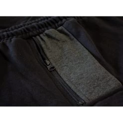 Bigdude Contrast Joggers With Zip Pockets Black/Charcoal -Urban Fit Shop d9697631 img 9074