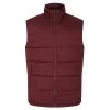 Bigdude Padded Gilet Burgundy