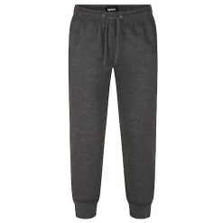 Bigdude Basic Cuffed Joggers Twin Pack Black/Charcoal -Urban Fit Shop e291b025 bd23j10 9 char