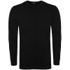 Bigdude Long Sleeve Thermal T-Shirt Black Tall -Urban Fit Shop e3996e05 long20sleeve20thermal20