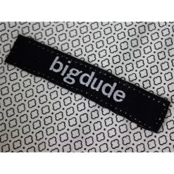 Bigdude Short Sleeve Cotton Woven Abstract Design Shirt White/Back 14 Bigdude Short Sleeve Cotton Woven Abstract Design Shirt White/Back -Urban Fit Shop e9dc8b57 label20shirt