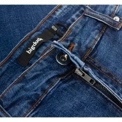 Bigdude Loose Fit Straight Cut Stretch Jeans Mid Wash -Urban Fit Shop ea25feb4 img 7881