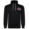 Bigdude USA Print Hoody Black