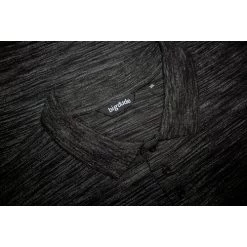 Bigdude Vintage Inkjet Marl Polo Shirt Black -Urban Fit Shop eb40ae2a new20black20marl20polo