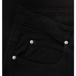 Bigdude Loose Fit Straight Cut Stretch Jeans Black 14 Bigdude Loose Fit Straight Cut Stretch Jeans Black -Urban Fit Shop ec71799d img 7851
