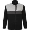 Bigdude Full Zip Colour Block Jacket Black -Urban Fit Shop ed5319ee ziptop grey 1