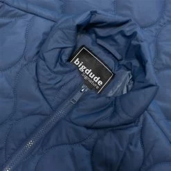 Bigdude Lightweight Quilted Jacket Denim -Urban Fit Shop f040ddd9 img 9099
