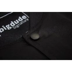 Bigdude Button Up Baseball Jacket Black -Urban Fit Shop f0ae3b14 img 0097