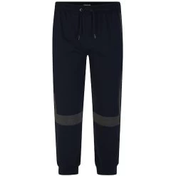 Bigdude Colour Block Joggers Navy -Urban Fit Shop f14b8861 bd23j03 02 1