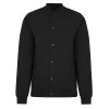 Bigdude Button Up Baseball Jacket Black -Urban Fit Shop f796efba bd22jck14 01 black 1