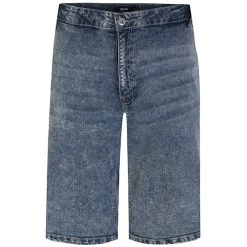 Bigdude Carpenter Denim Shorts Dark Wash