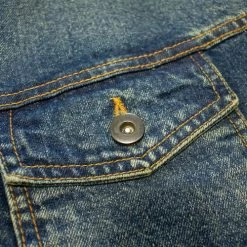 Bigdude Denim Jacket With Sherpa Collar Mid Wash -Urban Fit Shop fba5c2a4 img 9173