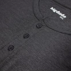 Bigdude Grandad T-Shirt Charcoal -Urban Fit Shop fd8fb343 img 7965