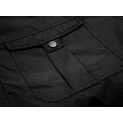 Bigdude Full Zip Parka Coat Black -Urban Fit Shop fdcd125e img 0098