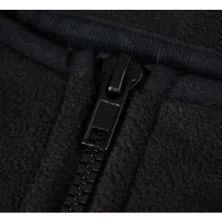 Bigdude 1/4 Zip Fleece Pullover Black -Urban Fit Shop img 0091