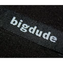 Bigdude 1/4 Zip Fleece Pullover Black -Urban Fit Shop img 0094