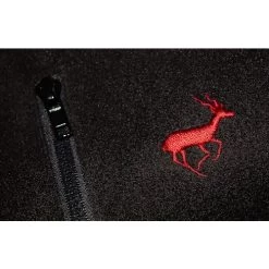 Bigdude 1/4 Zip Fleece Pullover Black -Urban Fit Shop img 0096