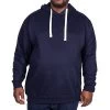 Bigdude Essentials Pullover Hoody Navy Tall -Urban Fit Shop img 0220 clipped rev 1