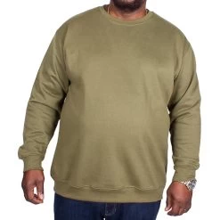 Bigdude Essentials Jumper Khaki Tall -Urban Fit Shop img 0233 clipped rev 1