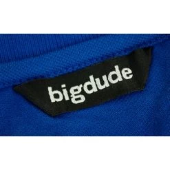 Bigdude Plain Polo Shirt Royal Blue -Urban Fit Shop img 0292