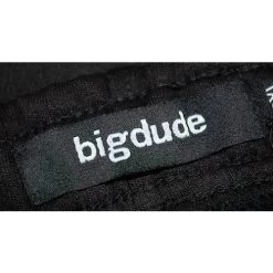 Bigdude Open Hem Joggers Black -Urban Fit Shop img 0316