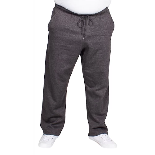 Bigdude Open Hem Joggers Charcoal 3 Bigdude Open Hem Joggers Charcoal