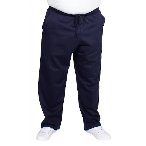 Bigdude Open Hem Joggers Navy 6 Bigdude Open Hem Joggers Navy - Image 4